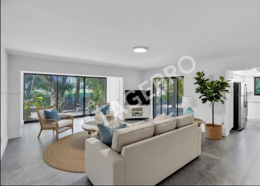 Beautiful Corner Villa overlooking Turnberry Golf Course!  Discover this 1-bedroom corner unit
in the heart of Aventura, surrounded by lush greenery and serene golf course views.  Enjoy the privacy of your own front entry with patio and a rear covered patio, perfect for relaxing or entertaining.  Inside, you will find a modern white kitchen with a cozy breakfast area that can also serve as a home office, nursery or sitting room.  This charming home features a washer and dryer in the home for your convenience.  The community offers 24-hour gated security and just steps away you'll find a heated pool, tennis courts, and fitness center.  Walk to Aventura Mall, restaurants and scenic walking paths.  Resort-style living at its best! PET FRIENDLY