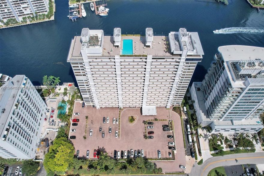 LOCATION-LOCATION-LOCATION.  2 mile view Up the Intracoastal Waterway as well as a 180 degree Ocean View from this double corner 16th floor NE end unit.  2 Bedroom, 2 bathroom, 1620 sq. ft. condominium Overlooking the Bonnet House and Hugh Taylor Birch State Park.  2 Walls of Floor to Ceiling Windows in living room to enjoy the Spectacular Water Views from inside as well as from the Spacious Balcony with Access from the Living Room and Kitchen which is open to the LR/DR. Unit has a semi-private elevator. Washer & Dryer in unit. 
Short Walk to beach, shopping and restaurants.  Private garage parking.  Impact windows and doors throughout.  Crown Moldings. Spacious closets. 
Fully funded reserves and NO assessments.