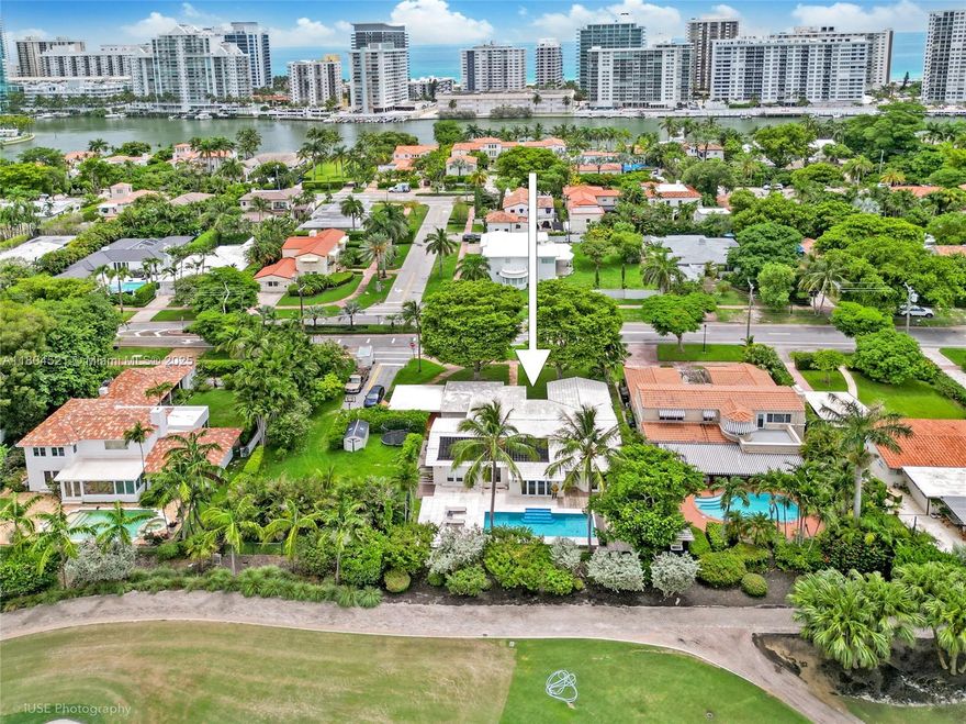 La Gorce Dr home with pool and facing the golf course.  Classic interior with wood floors and vaulted ceilings. 2 Car Carport.  Tenant until June 15,​​‌​​​​‌​‌​​​‌‌​​​‌‌‌​​‌​​‌‌​​​​ 2025.