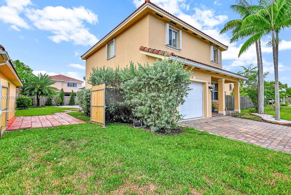 Back on the market! SFH for rent, bring your Boat! Welcome to your dream pool home in Lakes by The Bay. This 2-story upgraded, and modern home offers the perfect mix of luxury and a convenient open concept layout. Spacious kitchen with quartz countertops and stainless-steel appliances. Rarely available 1st floor bedroom and full bath. Huge master bedroom with a convenient nook could be used as an office. A unique patio layout offers space for your boat, only 2 minutes away from Black Point Marina. Screened terrace, a heated saltwater pool and landscaped patio makes this a forever summer home. Secluded neighborhood close to newly revamped Old Cutler full of shops, restaurants and weekend life. Quick tenant screening required for HOA approval.