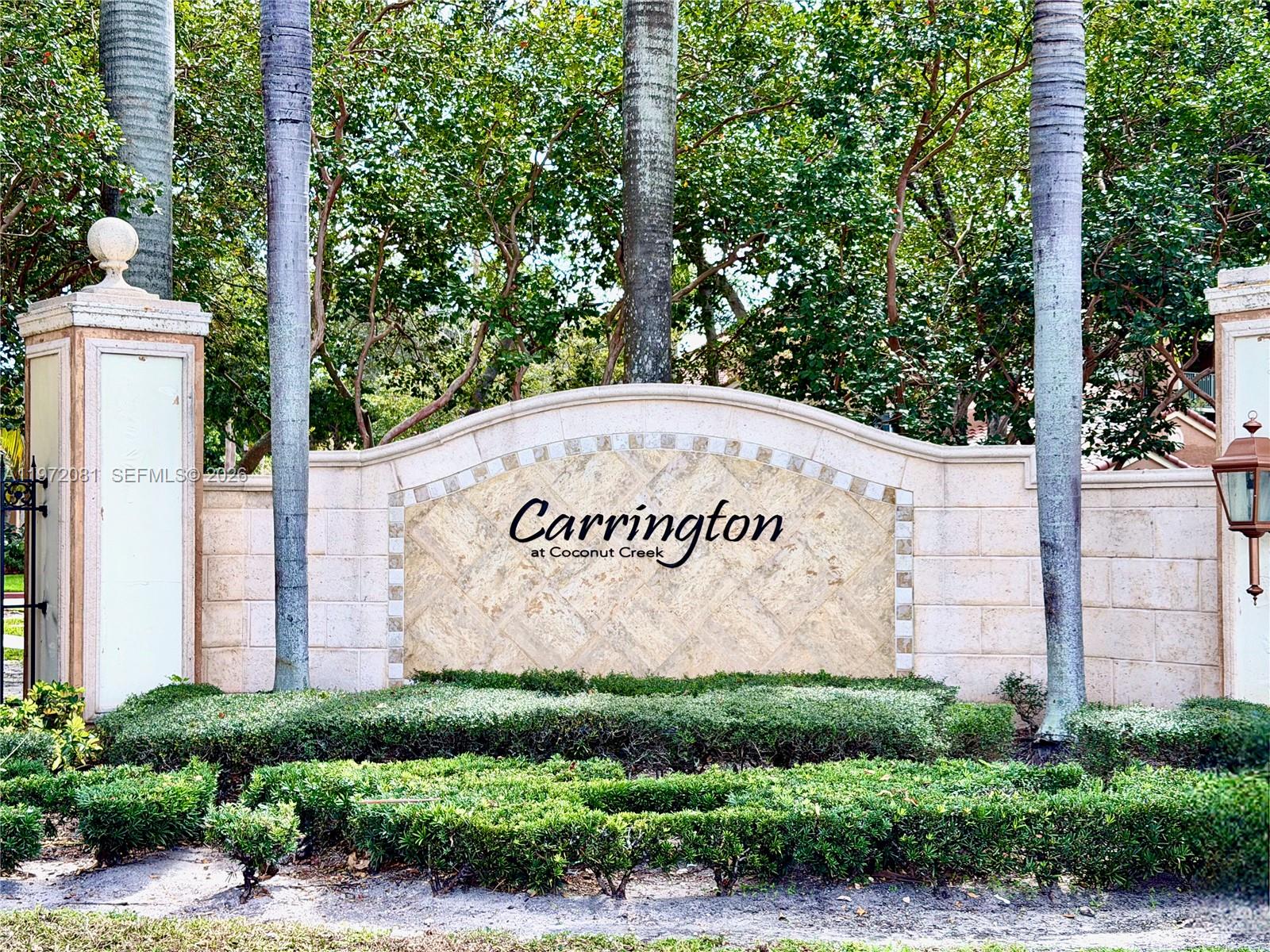 CARRINGTON AT COCONUT CRE - Residential