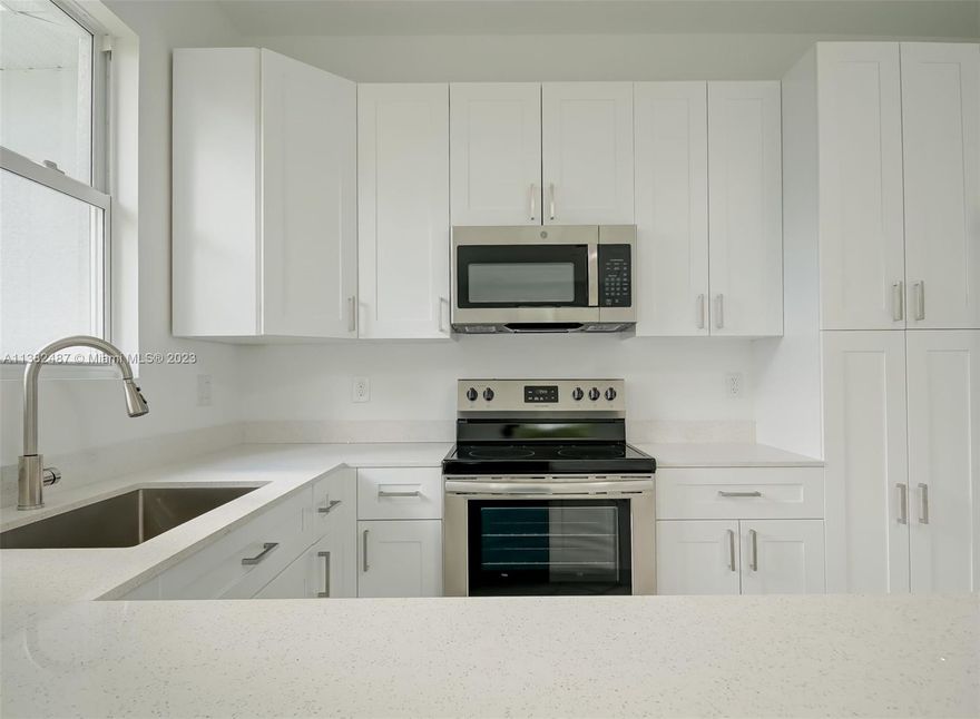 Brand New Home! Are you a first time home buyer? Builder is giving $10,000 and preferred lender $3000 towards closing costs if Buyer qualifies & no PMI! If you want to move in with your toothbrush and suitcase, you must come to check us out! Upgrades everywhere, white modern tile flowing throughout the house, impact windows/doors, and a large covered Lanai; as seen in the Model. Beautiful home, ready to call your own. One of the best locations in Lehigh, close to main traffic arteries, real wood cabinets, stainless steel appliances....too much to list.