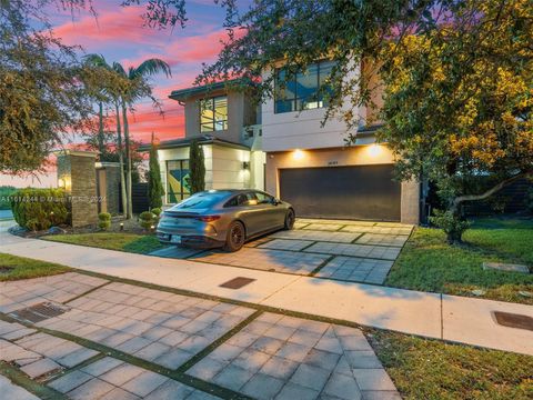 A home in Miami