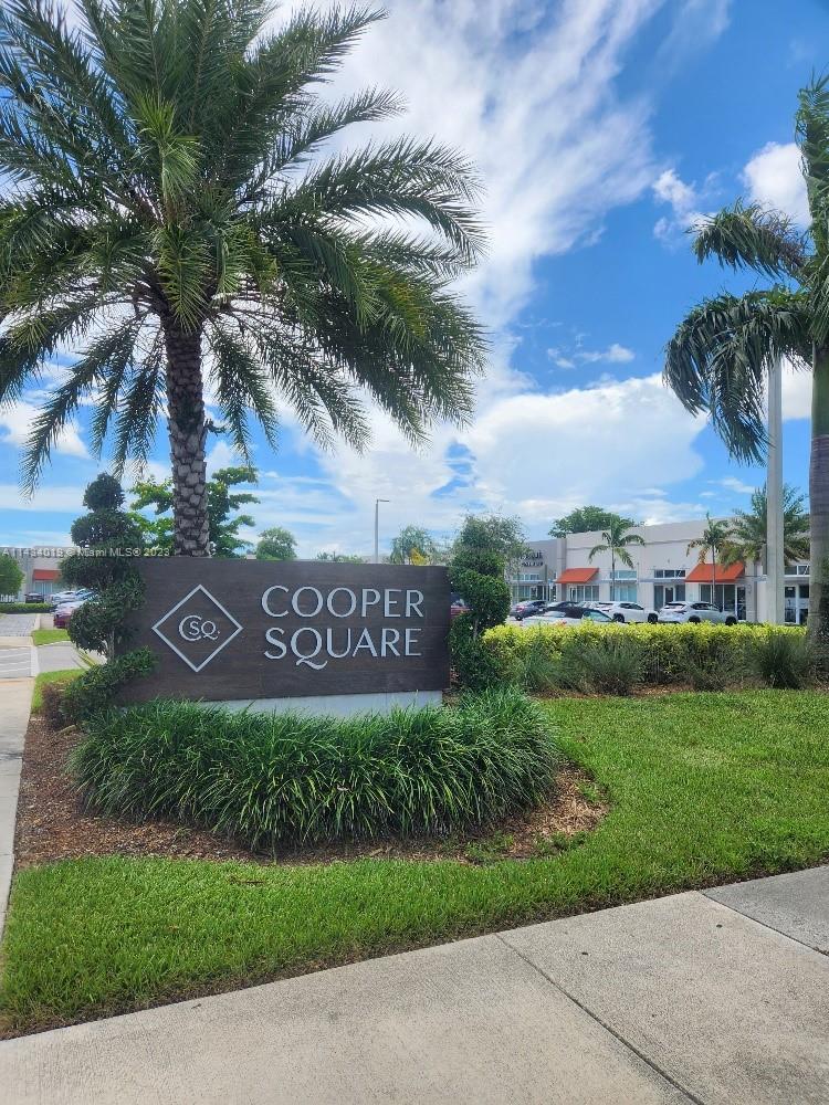 Located in the heart of Cooper City, our retail store with integrated office spaces is a testament to our commitment to meeting the diverse needs of our community.
NEW Commercial and retail space in Cooper Square Shopping Plaza. High traffic: 40,000 vehicles daily. CC High School with 2,400 students; Pioneer Middle school with 1,250 Students. The space is offered with 3 room divisions or ready for your own concept, 13' high ceilings, private bathroom, exposure from Stirling Road, and extensive free parking. The average household income in this neighborhood is $100,000+. Great location to start your business in a thriving community. The space can be used as any health Clinic, Distribution Center, office, retail market, beauty supply, and much more. Lease 1-5 years. See Broker Remarks.