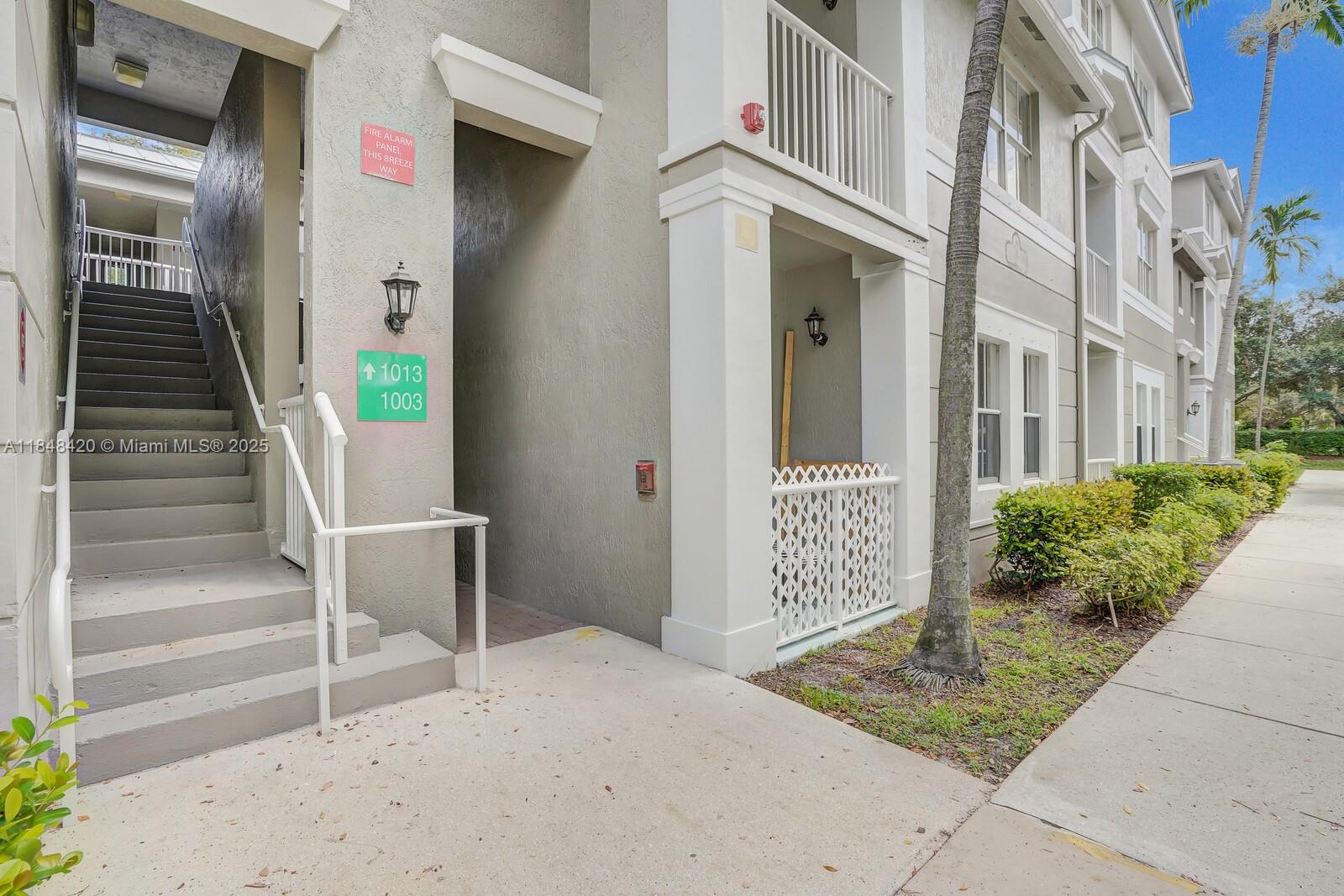 Spacious, Beautiful 3 Bed 2.5 Bath Condo. Corner, Private unit. 2nd level with a Private Balcony. Featuring 9 Ft Ceilings. Tile throughout, New carpet in bedrooms only. Full size Washer and Dryer in the Unit. Blinds and shades. Stainless Kitchen Appliances New Refrigerator. Split floor plan. Primary Suite with huge Walk-In closet, Bathroom vanity with Dual Sinks. Primary Suite has entrance to the balcony. Entire condo and Balcony have been Freshly Painted. Landlord pays for Water and Trash removal. Gated Community with a Sparkling Pool, Sidewalks and Manager on site. 2 Assigned Parking Spaces, Guest Parking. Excellent Location just minutes from the Wellington Mall, Dining, Water Park and more. Come and see this Beautiful, Spacious Condo and make it your New Home.