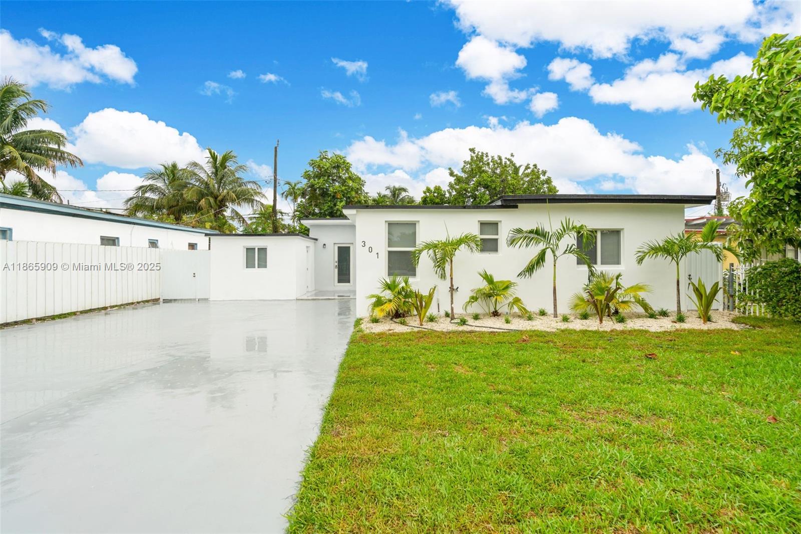 A Beautifully remodeled and spacious 4/3 home with a den/office, offering over 1900 Sq/Ft of living space. Nestled in the Miami Shores area, this home is conviniently located near shopping, expressways, schools and the beach. This property has been completely upgraded with new roof, updated electrical and plumbing systems, new a/c and impact windows for peace of mind. Step into a gorgeous white kitchen feauturing wood cabinets, pristine white quartz countertops and top of the line stainless steel appliances. Large Laundry room. This home includes two master suites, each with its own bathroom, ensuring comfort and privacy. Outside you'll find a large yard surrounded by a wood fence and lush landscaping, along with plenty of driveway space.