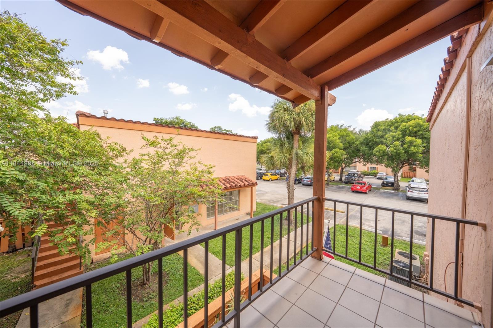 Your Miami Lakes lifestyle awaits! In the sought-after Miami Lakes school district, this move-in ready 2/1 in Cypress Village is steps from Main Street’s dining, boutiques, gyms, and theater. Be the first to enjoy a brand-new open kitchen with sleek white cabinets, stone-style counters, pop-up tower outlets, and new appliances. The updated bath features marble-look finishes, a dual-mirror vanity, and modern fixtures. Conveniently the first unit at the top of the stairs near mailboxes, with a balcony view toward the community laundry for added ease. Extras: Zebra shades on balcony doors, motion-sensor balcony lights, 2021 A/C, 2022 tankless water heater, and roaming security. Amenities: pool, tennis courts, and a rentable clubhouse for gatherings. Eligible for 3% down payment financing.