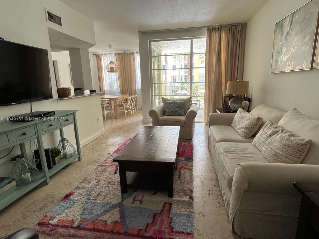2 Bed/ 2 Bath FURNISHED SHORT TERM Rental at the Courts on South Beach- located in highly sought after South of Fifth. ONLY AVAILABLE FROM AUGUST 5TH to JUNE 30, 2026. No other dates. Split floor plan consisting of 1,155 sq ft. Lots of natural light makes for a bright and spacious apartment , overlooking the main pool. Open kitchen with granite counters. Oversized balcony. Marble floors and bathrooms throughout. 1 covered and assigned parking space. The Courts is a charming complex featuring 2 pools, fitness room and spa, 24hr security. Within walking distance to beach, esplanade, the best restaurants, cafes, shops, Miami Beach marina, S. Pointe Elementary School. Pet friendly.
