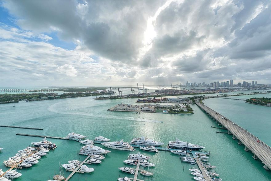 Nestled atop Icon South Beach most desirable line with breathtaking panoramic views of the ocean, bay and city.  Live in Miami Beach’s most desirable area – the South of Fifth neighborhood. Residence 3603  with over 2158 square feet offers open living areas including a bar and entertainment spaces. Complete with an integrated home automation system for audio/visual, lighting and shade control. Icon South Beach is famous for its five-star amenities designed by Philippe Starck, including its stunning lobby, concierge services, two pools, world-class spa and fitness center, and original Italian cuisine at the on-site restaurant Dolce.