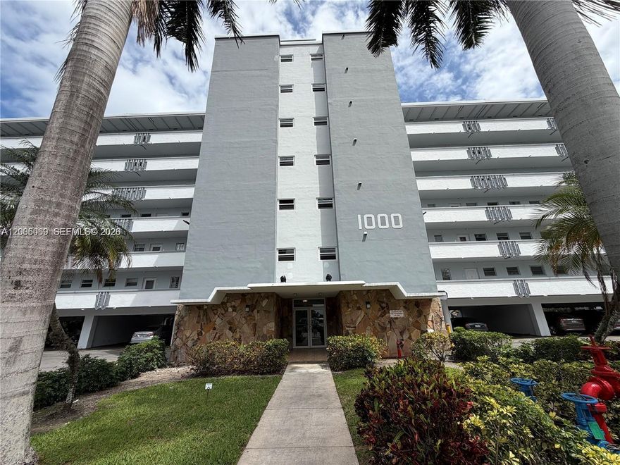 Enjoy living close to the beach on this Spacious 2/2 condo very well-maintained building with large Screened balcony, close to shopping, restaurants, and all of Hallandale’s attractions. HOPA COMMUNITY, Unit Must be owned for 2 years before renting. Comes with a deeded parking space and storage unit. Building completed the 50-year certification with a new roof. No pets allowed unless ESA certified. Ceramic tile in the kitchen, with carpet to be replaced by laminate wood floors. Condo fee includes basic cable TV. Features storm and hurricane shutters. Enjoy amenities like a heated pool, sauna, gym, billiard room, clubhouse, shuffleboard, and BBQ area.