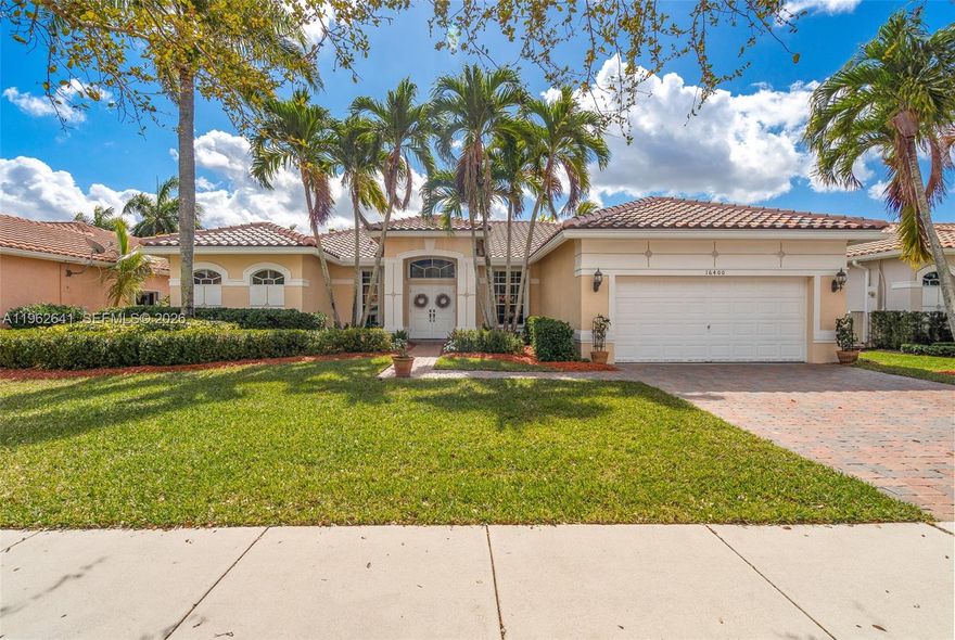 Beautiful Bay House model in sought-after Waterside at Spring Valley, perfectly situated on a serene lakefront lot. This well-maintained home features major upgrades completed in 2025 including a new roof, A/C system, gutters, and freshly painted exterior for peace of mind and curb appeal. Enjoy storm protection with accordion shutters throughout. The bright kitchen offers granite countertops, stainless steel appliances, and ample cabinetry, ideal for everyday living and entertaining. Relax with tranquil water views and enjoy the pride of ownership in this move-in ready home located in one of Pembroke Pines’ most desirable communities.