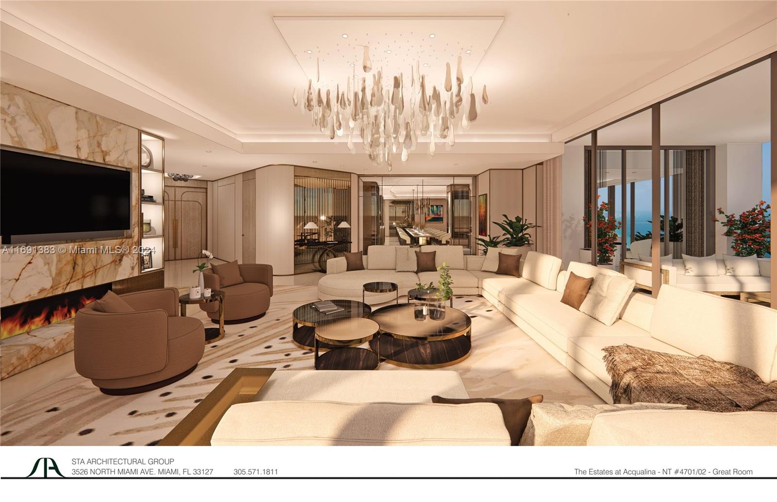 Property for Sale at 17975 Collins Ave 4701/2, Sunny Isles Beach, Miami-Dade County, Florida - Bedrooms: 6 
Bathrooms: 7  - $27,900,000