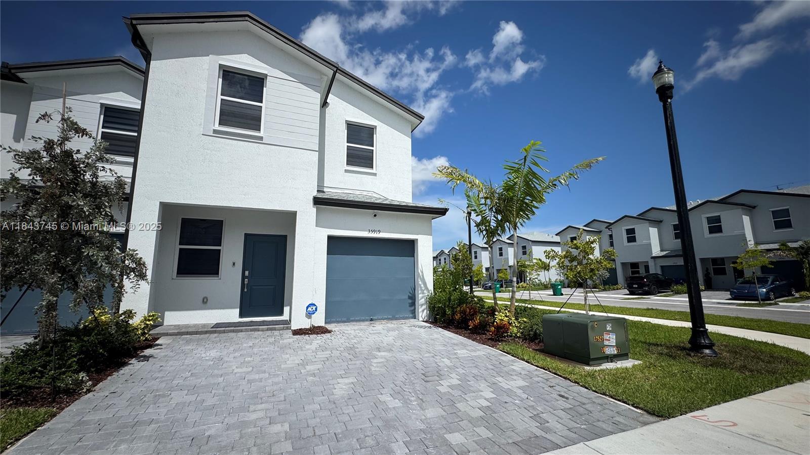 Brand new 4-bedroom, 3-bathroom corner townhome available for immediate move-in! No rear neighbors and extra natural light throughout. All new appliances, including washer and dryer. Zebra blinds installed on every window. Spacious layout, modern finishes, and a private location make this home a rare rental opportunity.