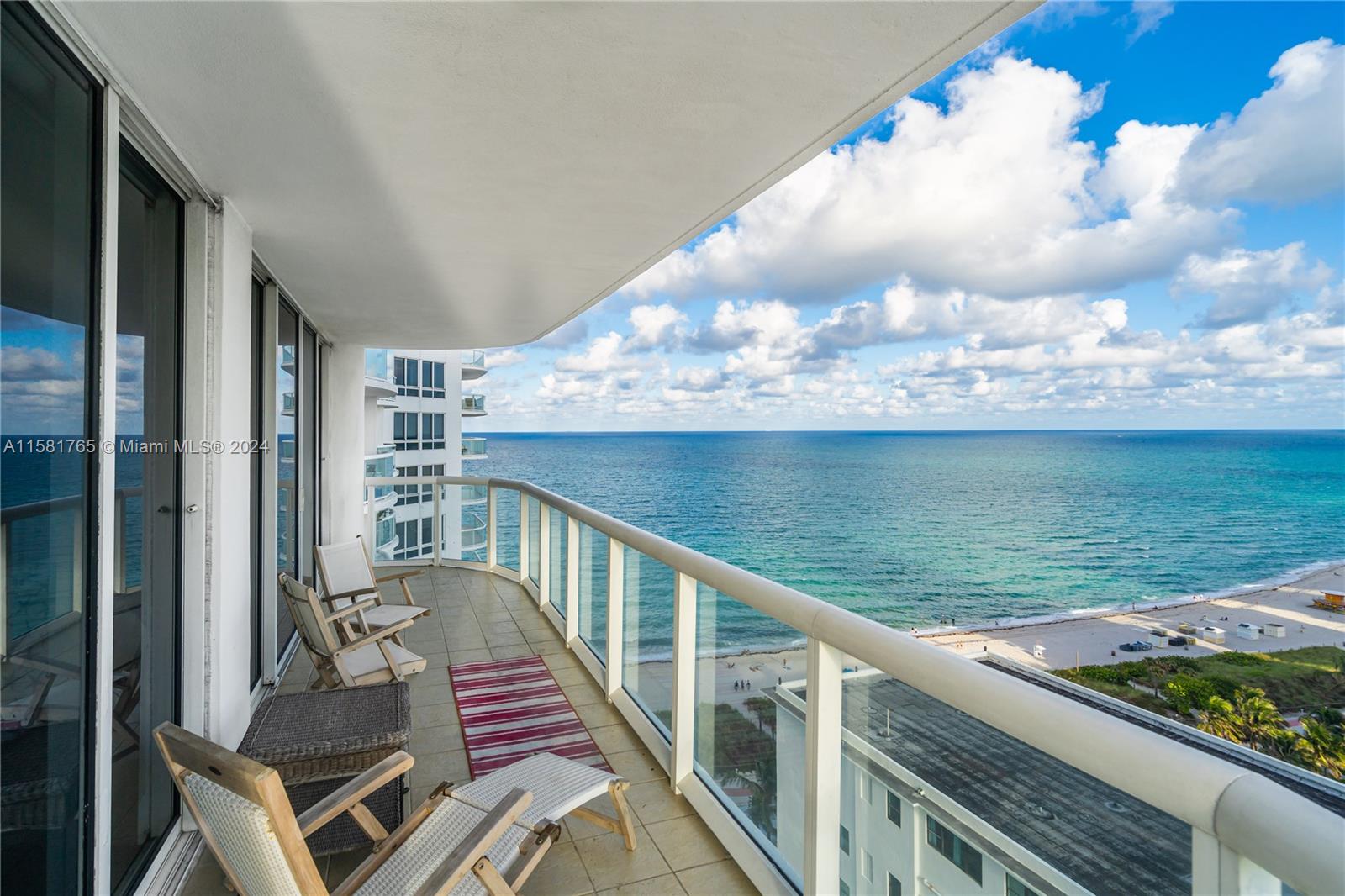 Property for Sale at 6365 Collins Ave 1807, Miami Beach, Miami-Dade County, Florida - Bedrooms: 2 
Bathrooms: 2  - $1,495,000