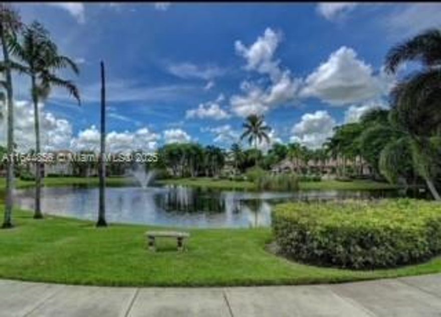 Beautiful first floor 3/2 condo in St .Andrew .  The condo is in pristine move-in ready condition with with all practically new appliances. Nestled in a Secure community with Club house Amenities and just minutes to I-75 and Florida Turnpike.  St. Andrews is a beautiful community with tree-lined streets surrounding a lake and plenty of space to enjoy South Florida out door living.  Parking is right in front of your door.