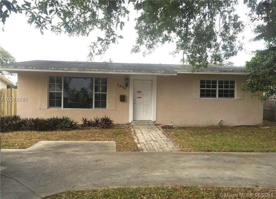 2 bed 1.5 bath home with florida room and inground pool.  Home needs TLC. Visit hud home store for more info. Home available to owner occupant bidding only.