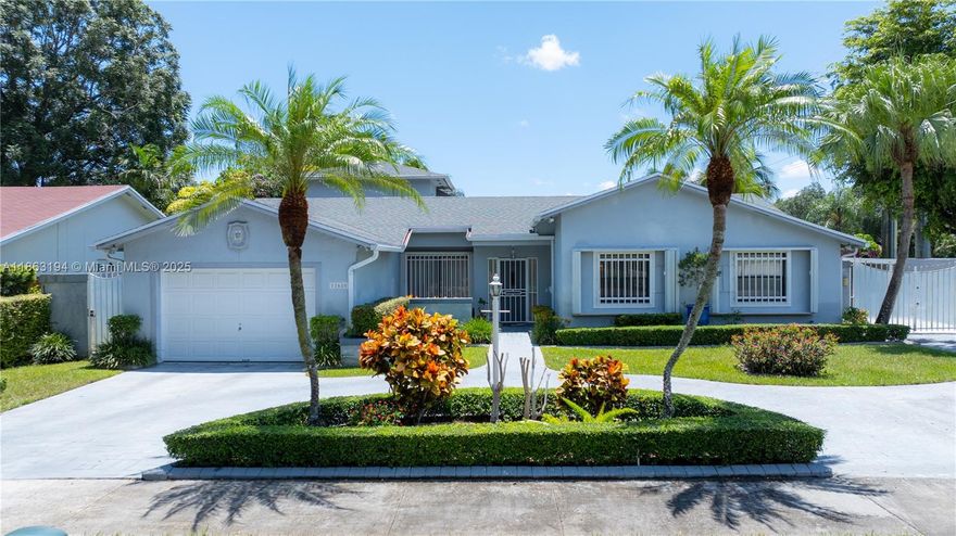 Charming 4 bed, 3.5 bath Kendall home with 2,436 sq ft on a 9,617 sq ft lot in a quiet cul-de-sac. Enjoy a private pool and spa, perfect for relaxation. Features a legal two-story in-law quarter with separate entrance and elevator, ideal for elderly or mobility-challenged residents. Live in one part and rent the other for income. City gas and backup generator ensure reliability, with a garage for parking. A concrete fence adds safety and noise reduction. Steps from Kendall Drive, walk to shops, restaurants, and Baptist Hospital. This home offers incredible convenience and flexibility, a rare gem in Kendall. Don’t miss the chance to own a home with endless possibilities!
