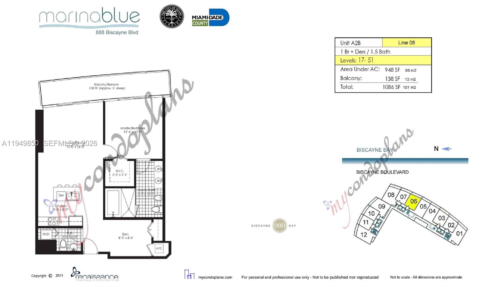 MARINABLUE CONDO - Residential
