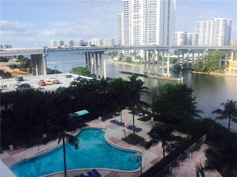 Great location! Sunny Isles Beach, Across the Ocean! Beautifully decorated fully furnished 1 Bed 1 Bath with an Amazing Intracoastal and City views, Completely renovated, Euro style kitchen; SS Appliances, Tile and wood floor; BasicTV, Internet, WI-FI is included in the price. Great amenities : swimming pool, tennis court, BBQ area, Cafeteria, Gym. Walking distance to the Beach; Close to Aventura Mall, Gulfstream Village casinos, restaurants, Shops. Available now.