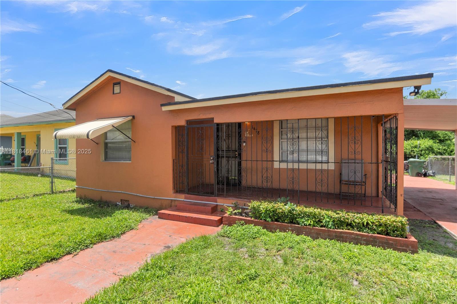 Property for Sale at 1478 Nw 74th St, Miami, Broward County, Florida - Bedrooms: 2 
Bathrooms: 1  - $425,000