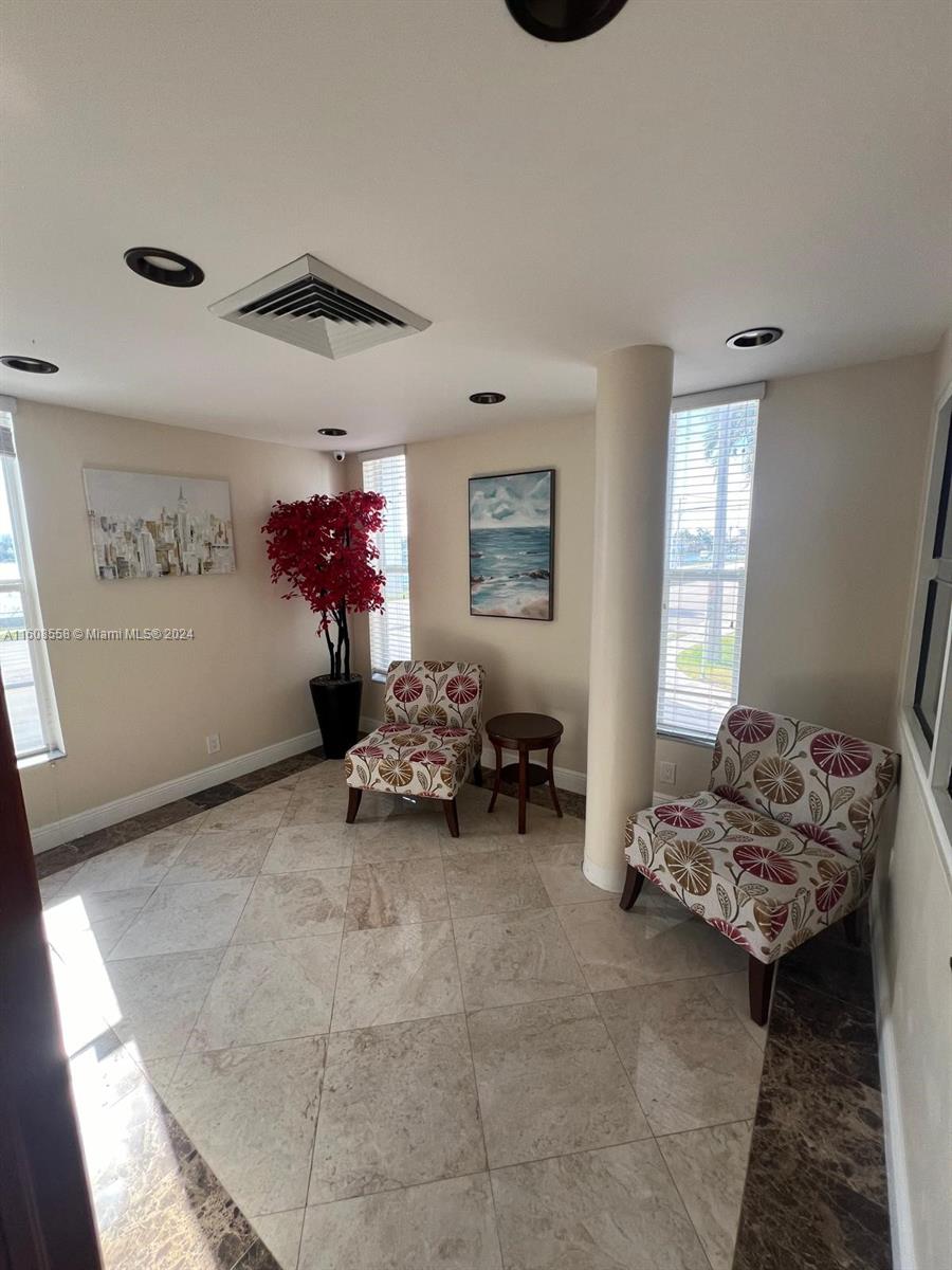 Amazing value! Prime location within a block from the beach - enjoy water views! This space can be anything: office, blogger's haven, tutoring center - just a few ideas :) This building has several offices, a conference room with TV, a cozy reception area, and even a kitchenette! Elevator adds convenience, and there is also a covered private parking lot. Triple net lease -- tenant pays own utilities and property taxes. The super price reflects the fact that Lease is for no more than a year.