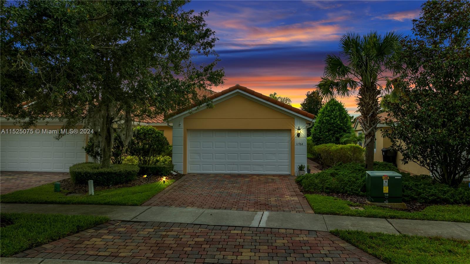 This home is located within a safe family neighborhood. The two-car garage is conveniently attached to the home, with ample parking space. Immerse yourself in a world of leisure and recreation, starting with the inviting pool area, a paradise for relaxing and socializing. Tennis enthusiasts will delight in the well-maintained tennis courts. The Village Walk community offers an extensive network of walking and biking trails throughout its picturesque surroundings. Adding to the convenience and charm of this community, you will find a small gas station and convenience store located within its boundaries. HOA includes cable, wifi, onsite gym facility, among other amenities, and immaculate grounds/lawn maintenance.
