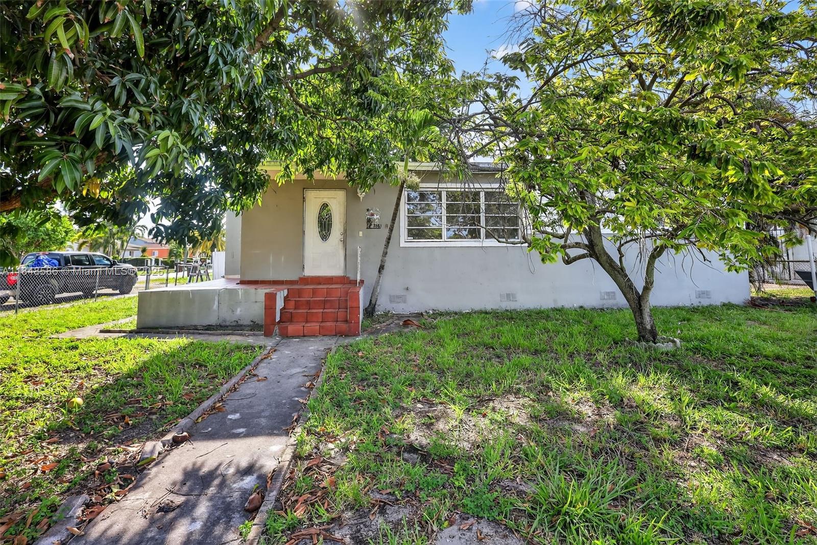 Great opportunity in the heart of Hialeah! This single-family home offers a spacious layout with tons of potential. Perfect for investors or buyers looking to renovate and make it their own. The property features a large lot, fenced yard, and ample parking. Located in a well-established neighborhood with no HOA, just minutes from major highways, shopping, dining, and schools. Home needs TLC and is being sold AS-IS. Don’t miss this value-add opportunity!