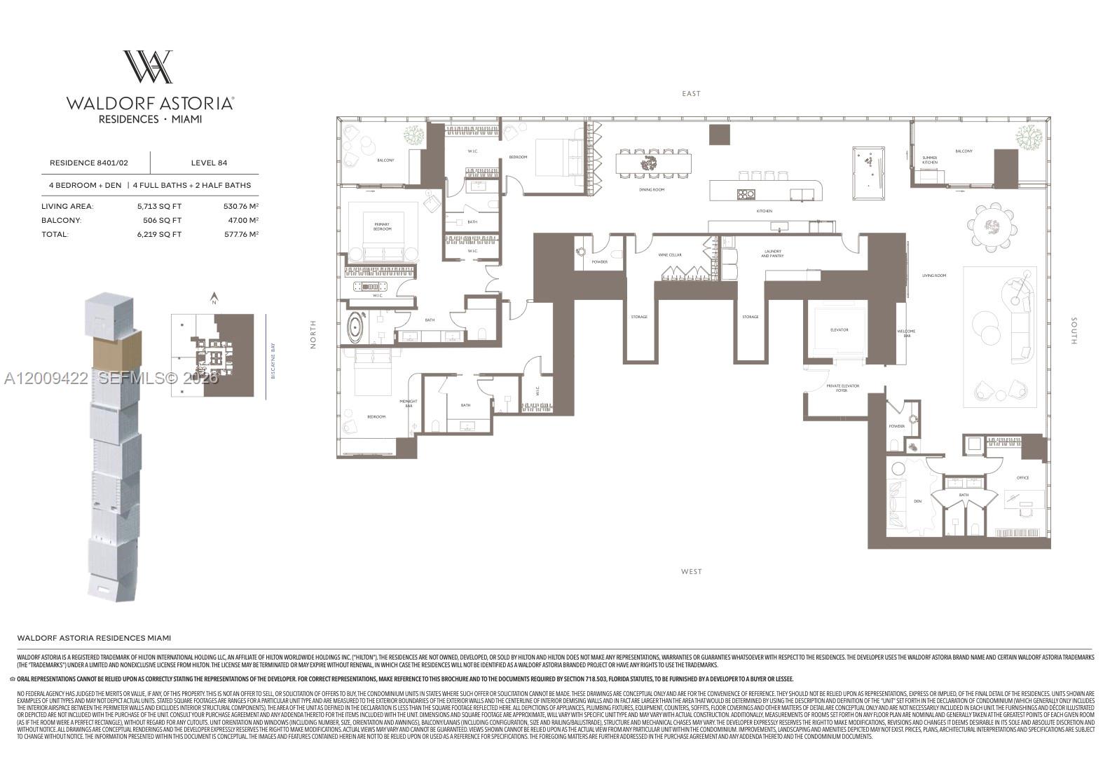 Waldorf Astoria Miami Res - Residential