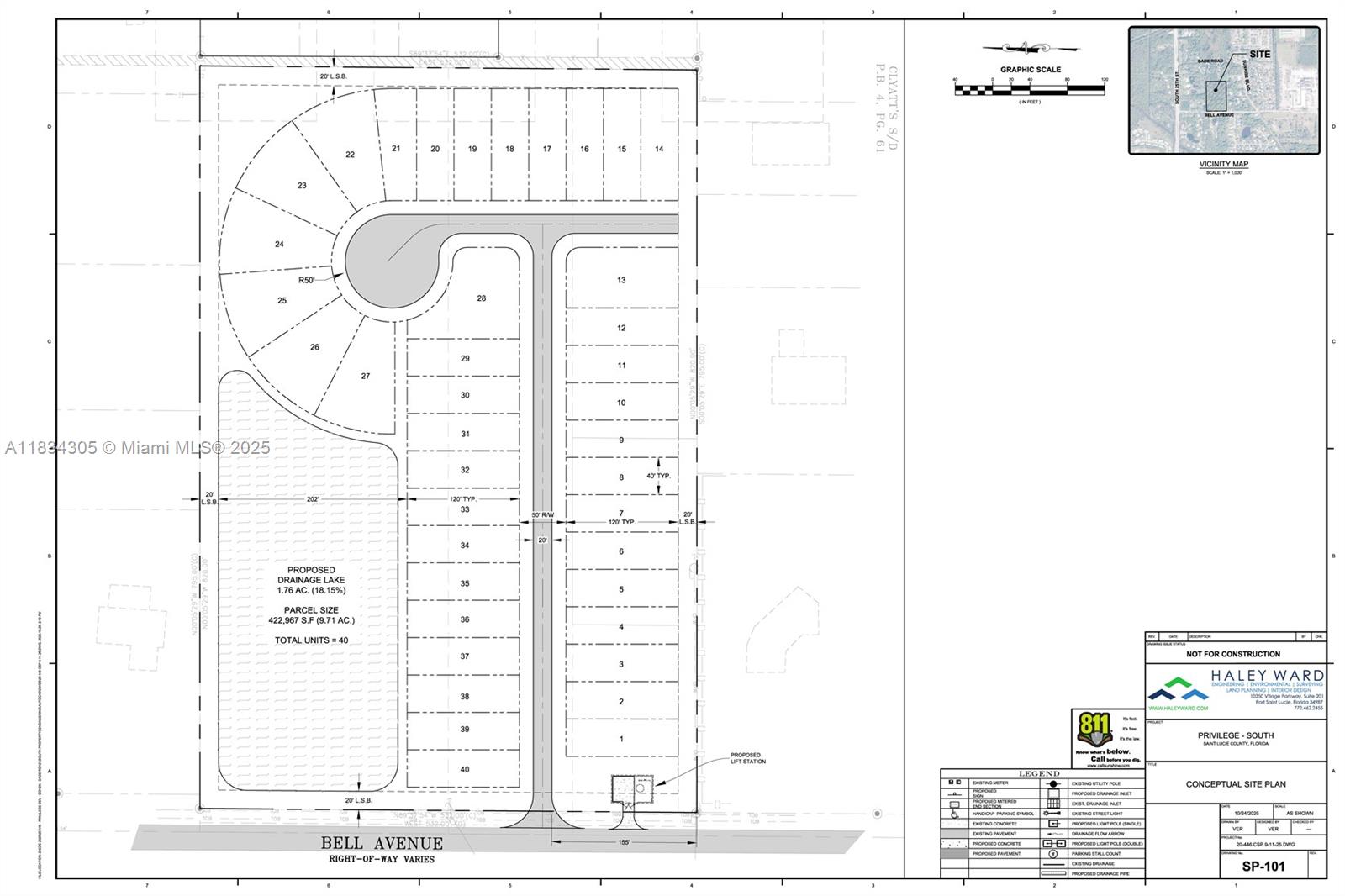 HAWLEY ACRES (UNRECORDED) - Land