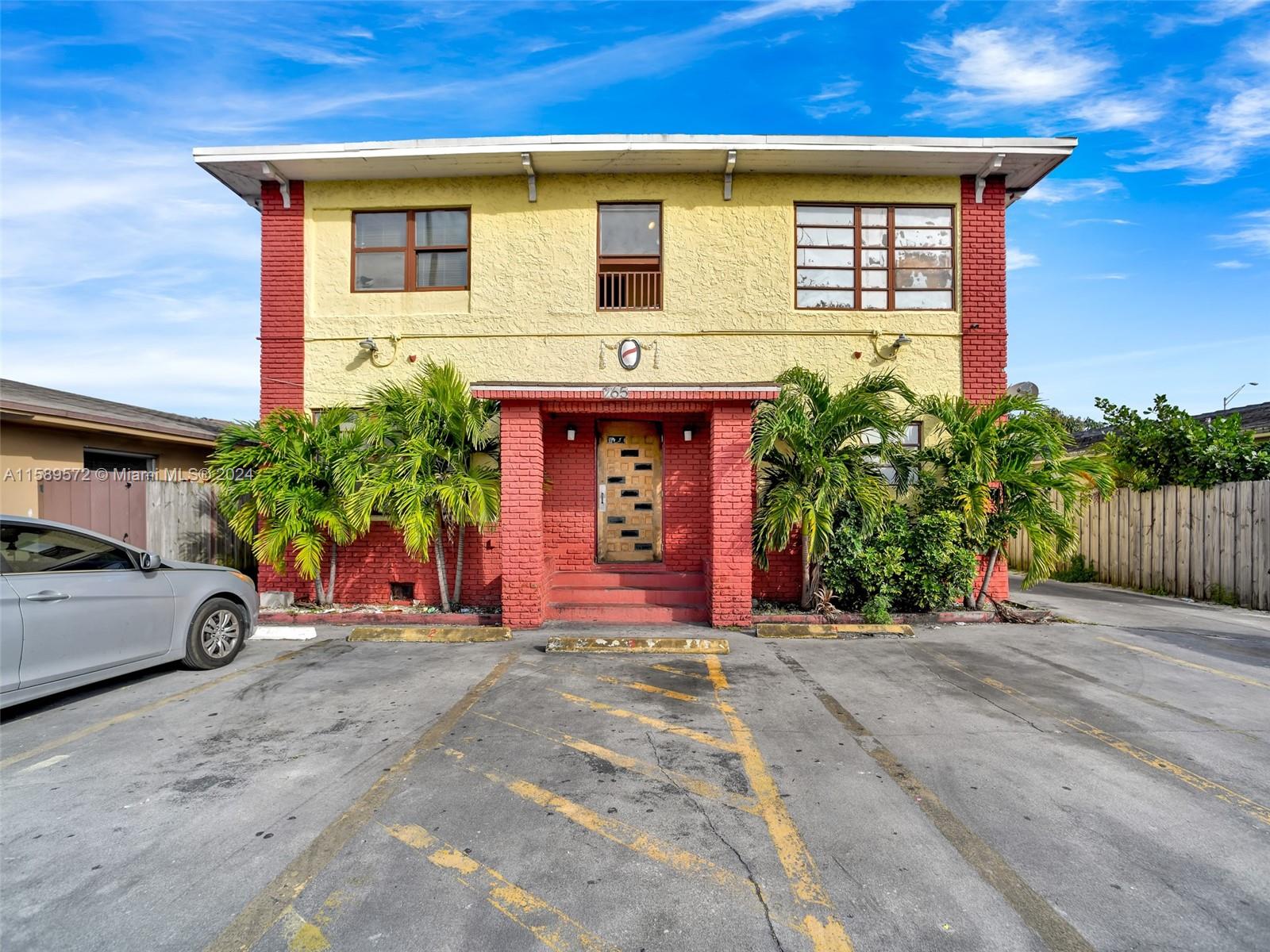 This is a rare opportunity to acquire one apartment building of 8 units in Miami's fastest-growing neighborhood Hialeah. Situated in prime location, this property offers a lucrative investment opportunity with strong rental demand, stable cash flow and significant potential for future appreciation. Gross potential income over $140,000/year, an exceptional 10% gross ROI, a figure rarely seen in Miami's market ! Building is zoned R3D.