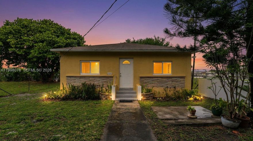 Welcome to this inviting single-family home on an oversized lot, ample room to build. No immediate neighbors to the left or right. Boasting open living spaces, this home is perfect for first-time buyers or those looking for a low-maintenance property in a convenient location. The interior features two spacious bedrooms, and one bathroom w/an additional room. The living/dining areas are bright and airy, providing a comfortable setting for relaxation or entertaining guests. Situated in a quiet neighborhood with easy access to schools, parks, shopping, & major highways. With its great location and well-thought-out design, this home is ready to welcome its new owners. Utility Room/Separate Laundry Room w/washer & dryer hook ups. Don’t miss the opportunity to make it yours! NO HOA for your convenience.