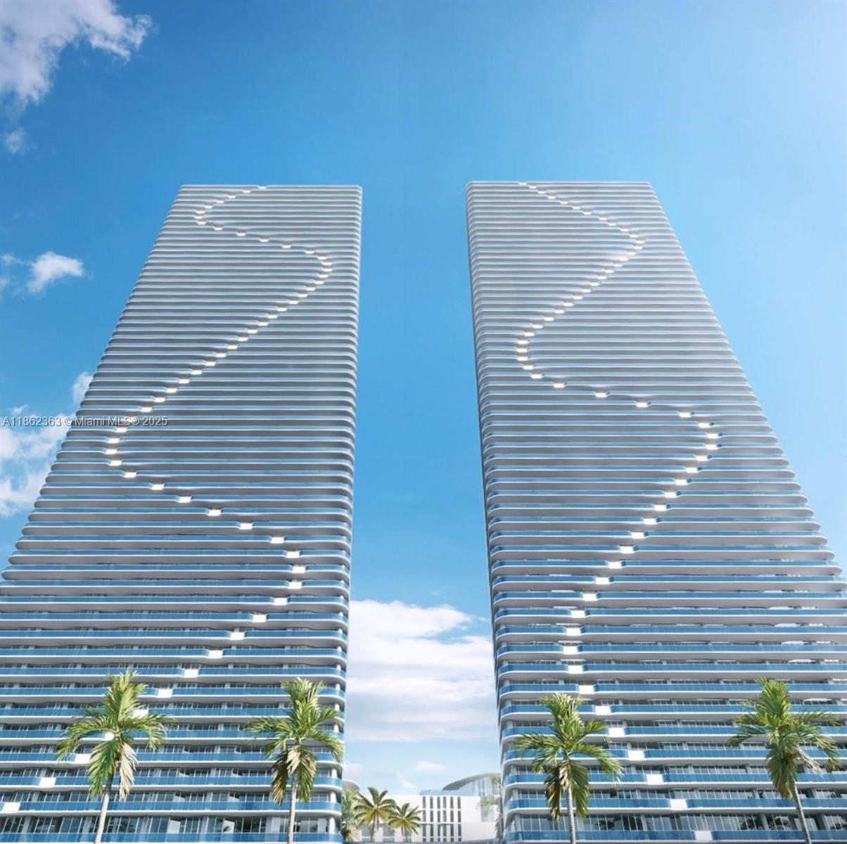 Furnished or Unfurnished. Rare opportunity to rent breathtaking East-West skyview corner residence @ newly delivered Aria Reserve South Tower. 4-Bedroom+Office, 5.5-Baths, finished closets, floor-to-ceiling windows, 10-ft ceilings, private foyer, 2 elevators, 2 assigned parking. World-Class amenities: skylobby business center, co-working spaces, conference rooms, coffee bar; wine cellar, bay terrace adult lounge; baywalk promenade; watersports dock; East & West pools, spa, meditation garden, solarium; concierge, 24/7 front desk, valet; kids splash pad, playground, gaming center, mini golf, party room BBQ patio; fitness center, yoga lounge, sauna, massage rooms, tennis, basketball, paddle court, dog park. Furnished or Unfurnished, see broker remarks. AI staging for marketing purposes