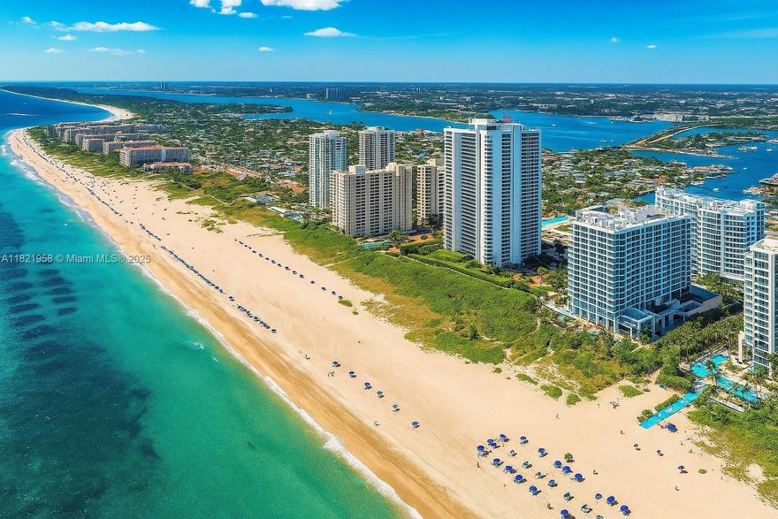 Experience luxury oceanfront living at its finest in this stunning 2-bedroom, 2-bathroom condo on the 12th floor of the brand new Amrit Beach Resort in Riviera Beach. This elegant residence features updated bathrooms, brand new high-end appliances, and modern finishes throughout. Enjoy breathtaking, unobstructed views of the Atlantic from your private balcony. The resort offers world-class amenities including a gorgeous pool overlooking the ocean, state-of-the-art fitness and wellness facilities, and direct beach access. Live the lifestyle you deserve in one of South Florida’s premier beachfront communities. Also offered Monthly Seasonal pricing $20,000, Off-season $15,000, Annual $8,900