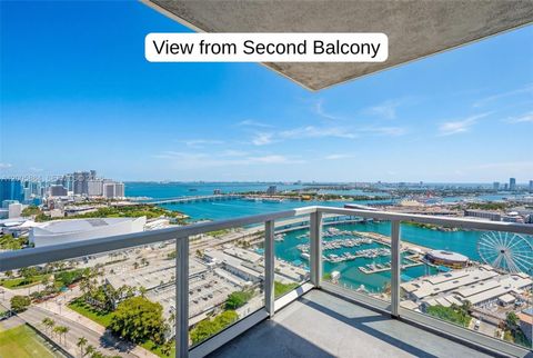 Tiny photo for 244 Biscayne Blvd #3702, Miami, FL 33132 (MLS # A12005884)