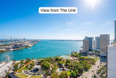 Tiny photo for 244 Biscayne Blvd #3702, Miami, FL 33132 (MLS # A12005884)