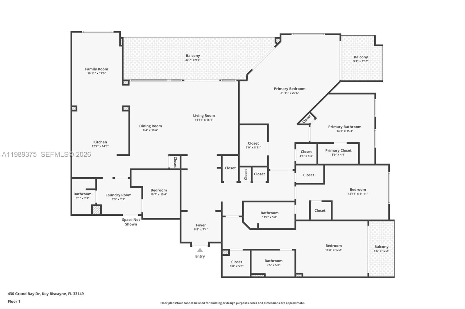 430 Grand Bay Dr 307, Key Biscayne, FL, 33149/$3,400,000 3 430 Grand Bay Dr 307