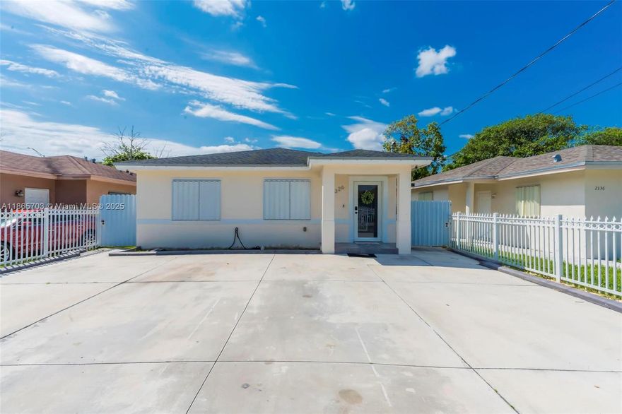 Beautiful 4 Bedroom 2 Bathroom Home in the Heart of Miami This move-in ready, single-story home was built in 2019 and recently updated. Featuring an open-concept kitchen with stainless steel appliances, impact-resistant doors and windows, and a fully remodeled bathroom with marble finishes and new fixtures. The home offers modern comfort and style—perfect for first-time home buyers or investors. Located near Wynwood, Little Havana, Downtown Miami, and Miami International Airport, with easy access to I-95. Taxes 2024 include a PACE program payment, which will be fully paid off by the seller at closing. Don’t miss this opportunity—schedule your showing today!