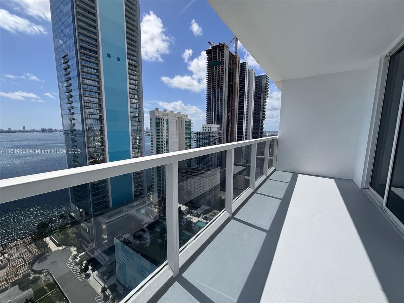Stunning 3BD/3BA Condo with Direct Bay Views. Enjoy breathtaking, unobstructed Bay views from this spacious 3-bedroom, 3-bath residence in an exclusive boutique building with just 5 units per floor and semi-private elevators. Featuring floor-to-ceiling impact windows, Italian cabinetry, and top-of-the-line appliances. Resort-style amenities include a pool with relaxation deck, gym, yoga room, media center, kids’ playroom, game lounge, party room, and conference center. BRAND NEW MICROWAVE AND FRIDGE!! FRESHLY PAINTED.