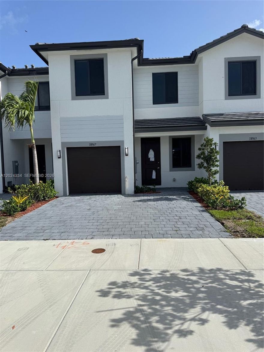 New construction of 200 townhouses in a very quiet area, 3 and 4 bedrooms with one car garage, FHA approved, 3.2.5 Ready to move in. Some closing costs available with the preferred lender. Easy to show