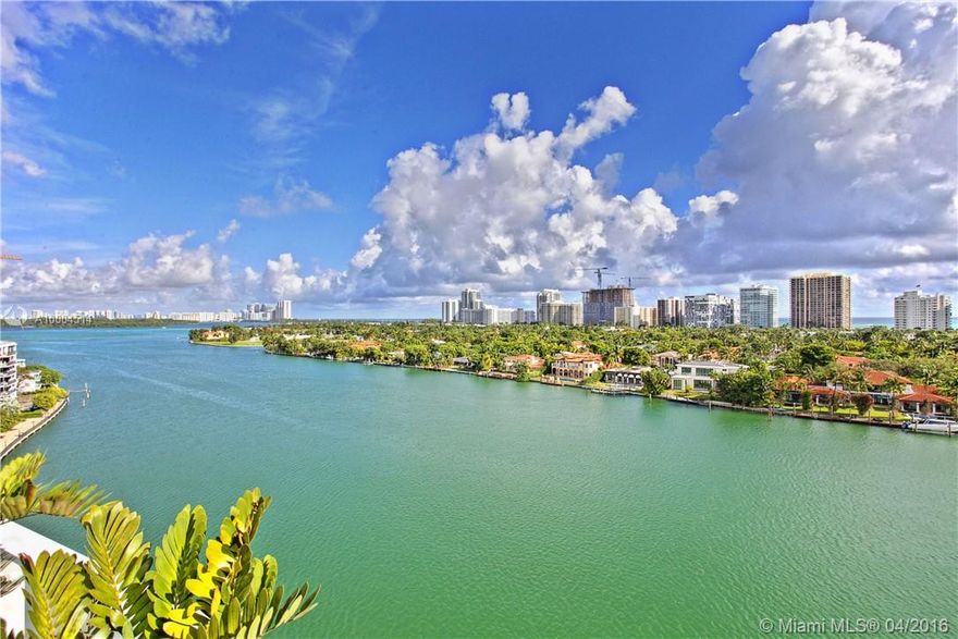 Live in Paradise! Two units combined by developer. Incredible custom waterfront residence featuring open living areas w 180-degree eastern views of the intra-coastal, 2 master suites and 2310 sq ft of living space. Enjoy the outdoors on the 1400 sq ft spectacular wrap-around terrace. Unit also features double size storage unit and 4 parking spaces. Harbour Park is a boutique residential building with 17 units offering boat slips, and rooftop pool & area.