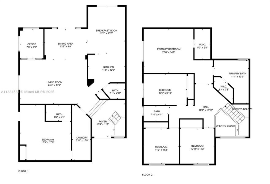 Discover one of the finest homes in Miami Lakes! This fully renovated, move-in ready 2-story showplace offers 3,087sq living area of refined luxury featuring 5 bedrooms (one ideal as a private in-law suite or income-producing space), 3.5 bathrooms, walk-in closets, indoor laundry, and no HOA. The master suite offers a spa-inspired bathroom with a soaking tub and frameless glass shower. Throughout the home, you’ll find a new roof, impact windows, Calacatta full slabs, a floating glass-railed staircase, and modern glass doors on all bathrooms and closets. Entertainer’s dream backyard completed with a heated pool, ambient night lighting, lush landscaping, and outdoor kitchen. This home has been thoughtfully upgraded for elegance, comfort, and modern lifestyle. Electricty & Trash INCLUDED
