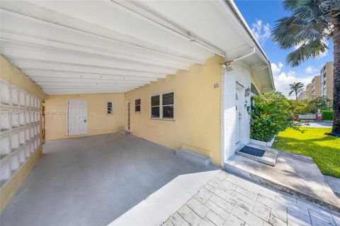 A home in Hallandale Beach