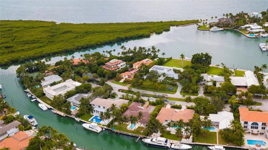 Oversized waterfront family home at Key Biscayne with a fantastic view. Located at the end of Harbour Drive, this home offers privacy, open views, access to the canal and a great layout with large windows that makes the residence bright and light. The home is 6b/6.5ba, a beautiful kitchen with custom built Snaidero cabinets and top subzero appliances, a great living-dining room area, infinity pool with a large patio perfect for entertaining and a beautiful landscape. The house has direct access to the canal via a private dock for a yacht up to 100 ft. If you have any questions, please contact the listing agent.