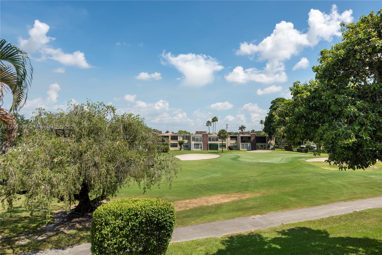 This spacious 2 bedroom 2 full bath condo IN THE 55+ Community of Palm Spring 3 has High Impact Windows and accordion shutters throughout and enclosed porch to enjoy views of the golf course and natural light. Extra storage closet in the porch as well. Full size washer & dryer, Eat in kitchen, Simply Safe Alarm System, AC is 2020 and has a HALO unit attached to cleanse the air, ECM Home warranty that is transferrable. Plenty of guest parking. Conveniently located near shopping, dining and major highways. Priced to sell and add your touches.