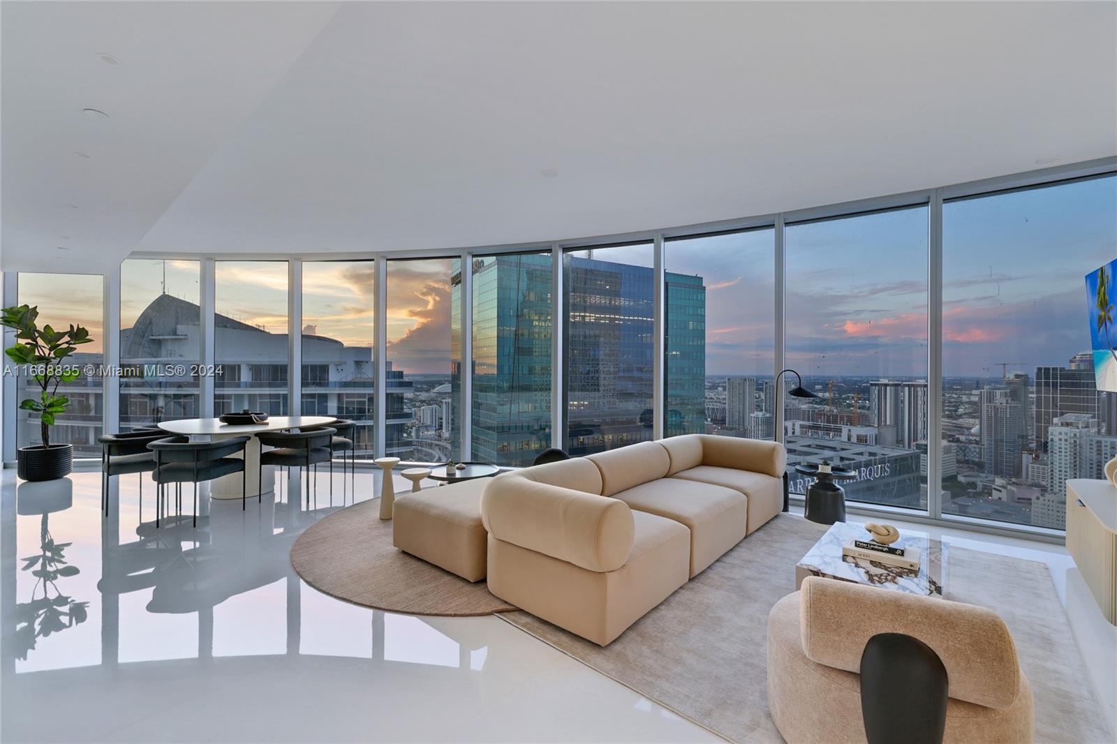 Property for Sale at 300 Biscayne Boulevard Way 5108, Miami, Broward County, Florida - Bedrooms: 1 
Bathrooms: 2  - $2,200,000