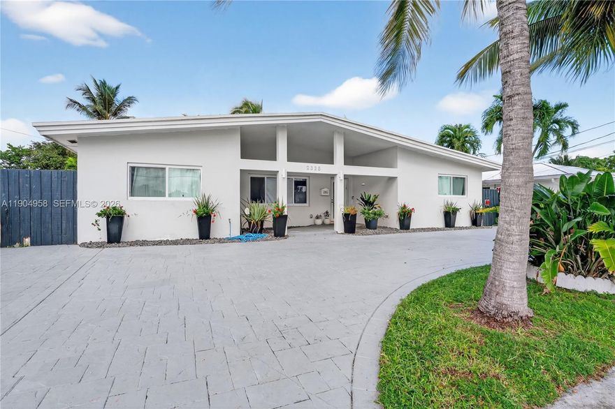 This charming, authentic and truly innovative, waterfront property provides access via adjacent canals to lakes and ocean. This sustainably built house is nestled inside the highly desirable community of Enchanted Lakes, which is located slightly adjacent to west of Aventura, Northeast of Greynolds Park and within walking distance to schools and house of worship. Other key points to this location are the strategic and easy access to I-95, Hallandale Beach, Sunny Isles, Miami Dade and Broward counties. This project was redesigned to offer a safe high-quality value living with comfort. The developer expressed passion by setting goals to design an exclusive product and so it is achieved. This home represents: long-term safety, for an active and nature loving family who will improve it by customizing their wants. House is sold AS-IS. Open house Saturday 2/7/2026 12 PM-2 PM. All offers must be submitted for review no later than 5 PM: 2/10/26. It's a luxury to live here. Highest and best gets it.