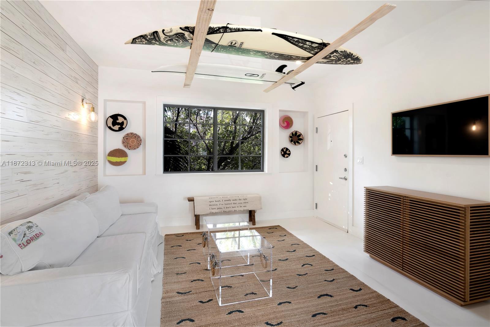 Welcome to the exclusive Gramercy Condo, a boutique condo discretely positioned in the desirable South of 5th neighborhood. 2 bedroom and 2 bath fully renovated with no details spared, surrounded by windows and natural light. Offered for a full year lease fully furnished. Available December 15th, 2025