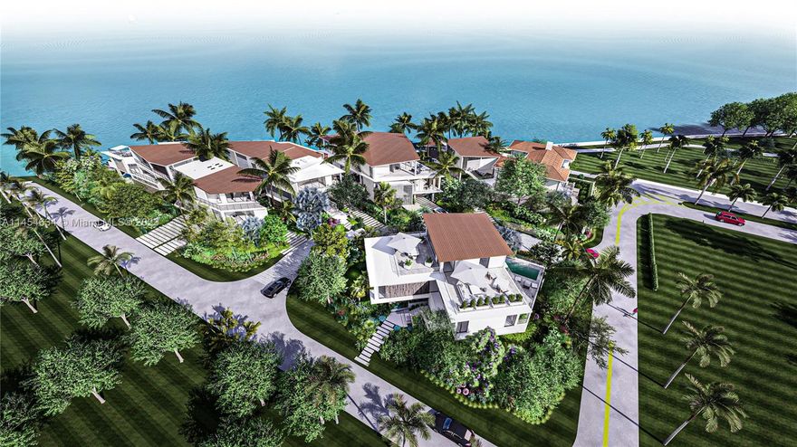 Rare opportunity to acquire the only waterfront single-family estate home development site in Miami, with fully approved entitlements to build 5 visionary residences including the architecturally significant Prescott Mansion. Offering a combined 61,989 square feet of prime land in the heart of Miami with 345+ feet of open water frontage that showcases stunning downtown views. Property plans deliver a collection of meticulously crafted luxury homes featuring four deep water docks for up to 100’ yachts paired with each of the waterfront estates. Every detail was strategically thought out by a world-class team for seamless execution.