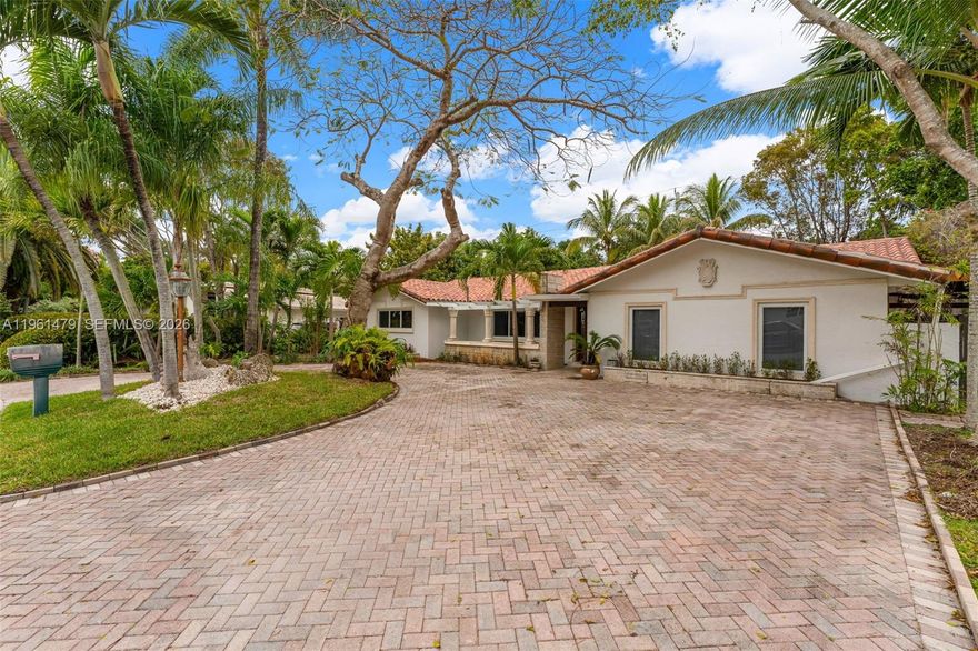 Location! Location! Location! Prime South Miami location offering exceptional potential. Spacious single-story home tucked away on a quiet street just minutes from the University of Miami, Coral Gables, US-1, & major thoroughfares, this residence delivers central convenience with a true neighborhood feel. The home features +/- 3,026 sq. ft. with 5 bed & 5 full bathrooms, including a private 1-bedroom, 1-bath in-law suite with separate entrance, ideal for guests, multigenerational living, or a home office. Set on an 8,683 sq ft fenced lot with circular driveway & generous parking, the property also offers room for a future pool & outdoor living. While not in mint condition, the home is solid, functional, & presents a rare opportunity to personalize & add value in a highly desirable South Miami location. Priced accordingly, reflecting size, location, & upside relative to surrounding markets.