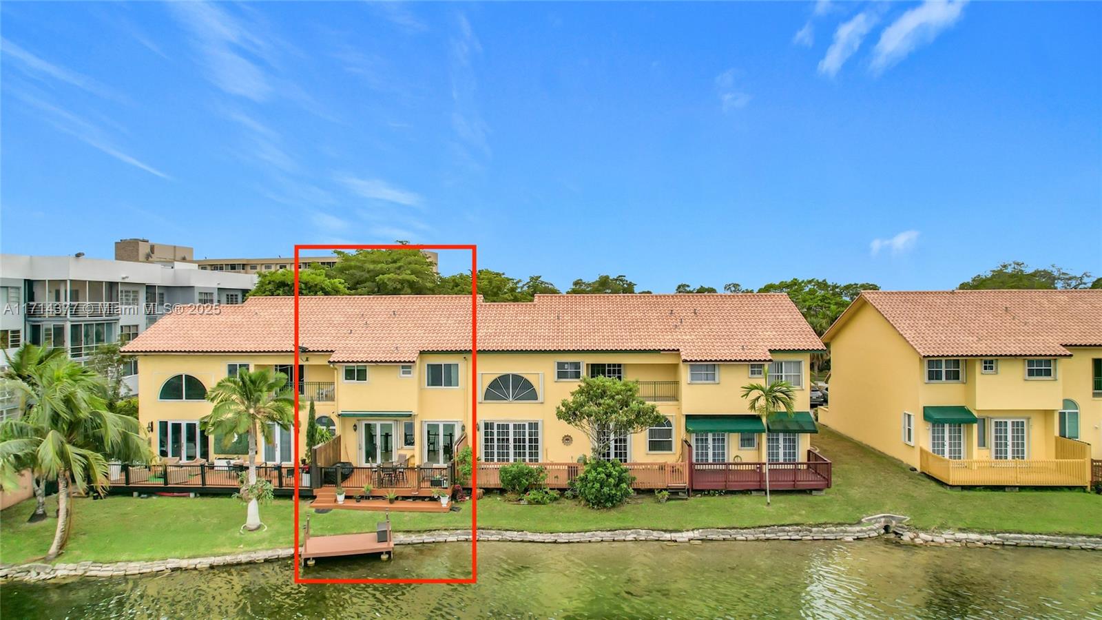 Welcome to your dream waterfront oasis located in the heart of Miami/Aventura. This meticulously maintained TH offers the perfect combination of of luxury, tranquility and modern living.
Property Features: Breathtaking waterfront access- enjoy water view f/private dock, perfect for boating, fishing or simply soaking in the beauty of nature; Spacious outdoor deck, Modern Kitchen designed with SS appliances, granite countertops, custom cabinetry adjoining breakfast nook. Elegant Interior design, open layout w/large windows, natural light to every room. remodeled bathrooms. Prime location close to Aventura finest dinning, shopping etc while maintaining the peace and quiet of a waterfront retreat!